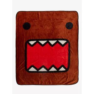 Domo Face Sherpa Throw Blanket 50" x 60" New